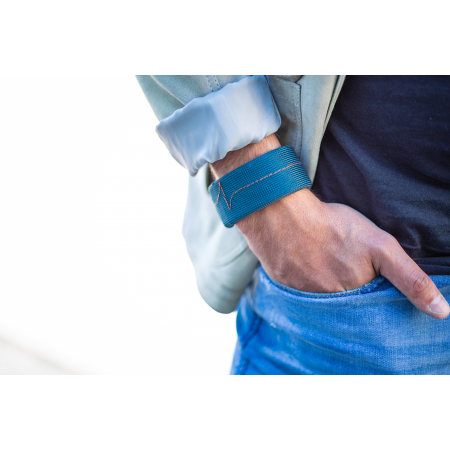 lest pour poignet, bracelet de poids bleu, se renforcer fonctionnellement, soulager ses douleurs, matériel musculation
