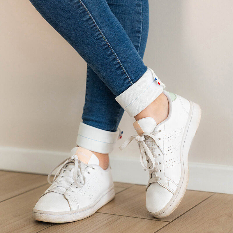 Poids pour les chevilles adaptés à la marche gym-douce-bracelet-leste-discret-weitna