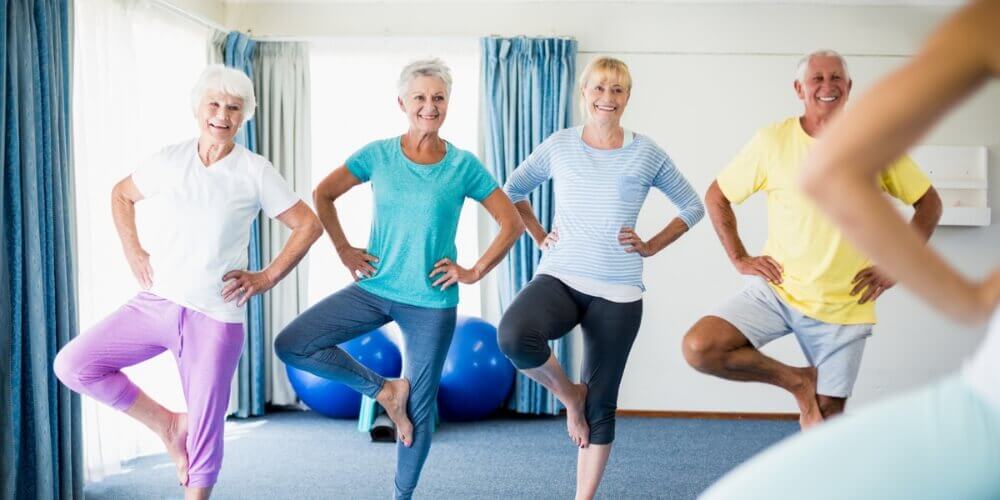 seniors-exercise-balance-gentle-gym-session